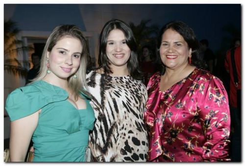 Morgana Cavalcante, Tatiana Pinto e Lena Diogo