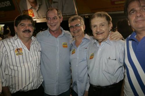 Wellington Landim, Ciro Gomes, Luiz Carlos Paes e Mauro Benevides