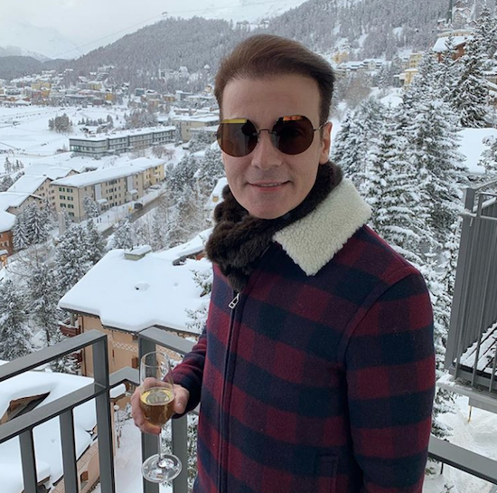 Rodrigo Maia escolheu a Suíça para aproveitar a temporada de neve