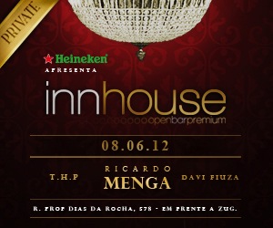 Igor Bachá, Danny Moraes, Pedro Sidrim, Yuri Frota e Ignacio Guedes pilotam a Innhouse, na proxima sexta-feira, dia 8