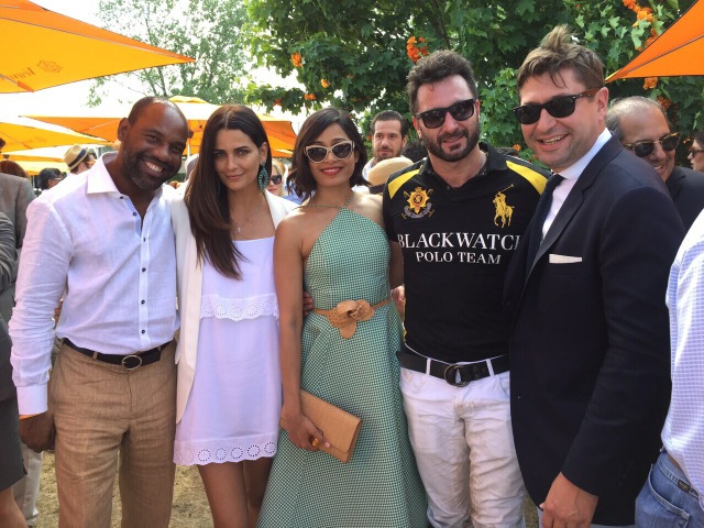 Torneio anual Veuve Clicquot Polo Classic chacoalhou New York