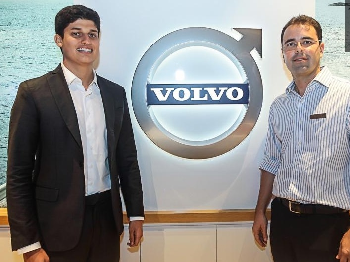 Volvo GNC Suécia arma um brunch em homenagem aos pais