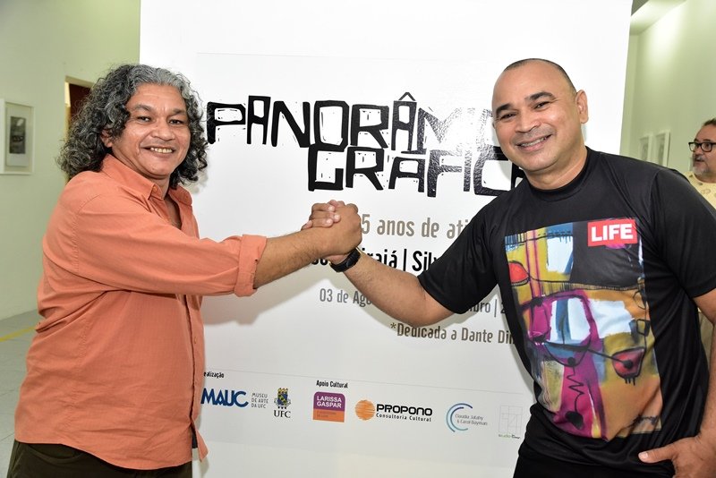 Arte grafica - “Panorâmica Gráfica” celebra 25 anos de arte de Silvano Tomaz e Gerson Ipirajá no MUAC