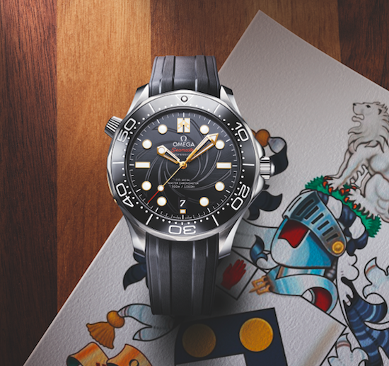 Celebrando um filme clássico de James Bond, Omega lança Seamaster Diver 300M