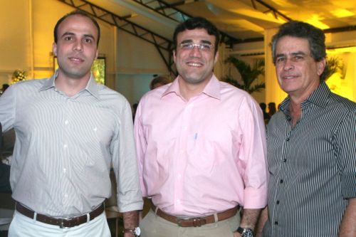 Rafael Arcanjo, Eduardo Araujo e Cesar Fiuza