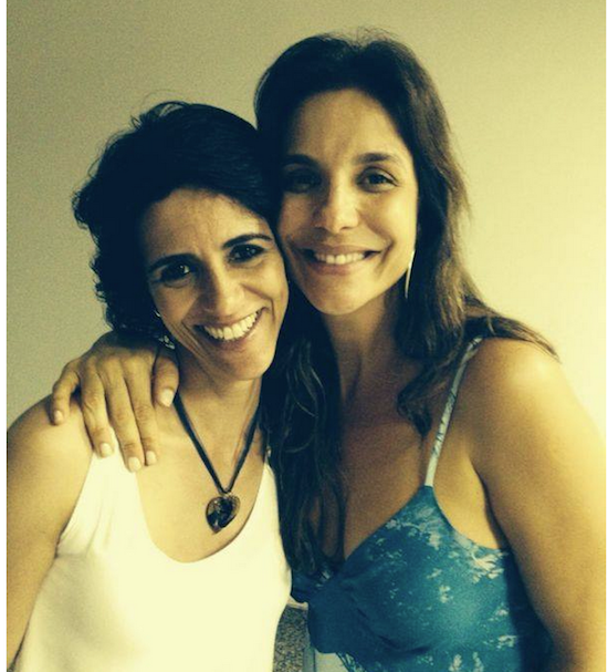 Ivete Sangalo bate-papo com Simone Moura