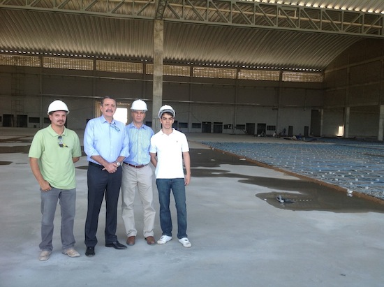 Obras do hangar da Tam estão a todo vapor