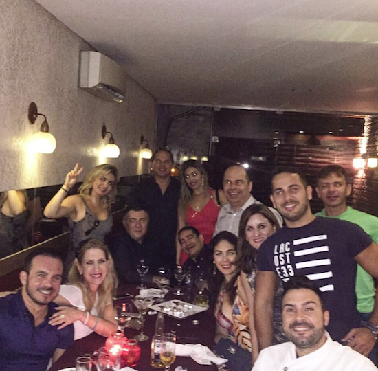 Fred Carioca comemora b-day no Balcony Bistrô