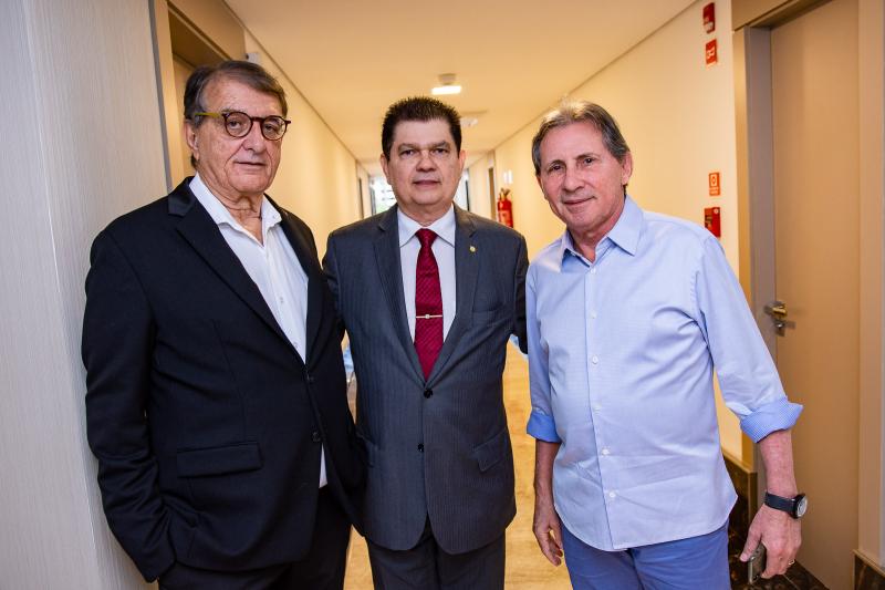 Arialdo Pinho, Mauro Benevides e Vilmar Ferreira