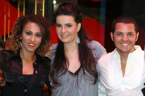 Nana Carvalho, Kelly Pires e Jorge Muniz