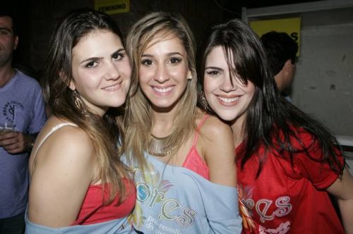 Gabriela Baquit, Priscila Silva e Juliana Meireles