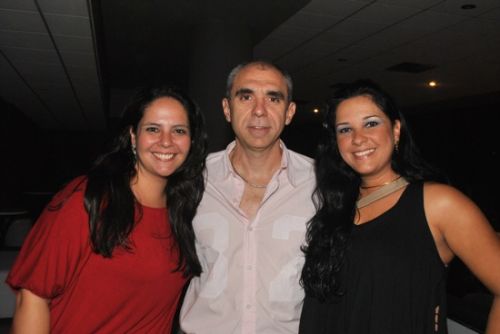 Caroline Soares, Douglas Santos e Lidia Oliveira