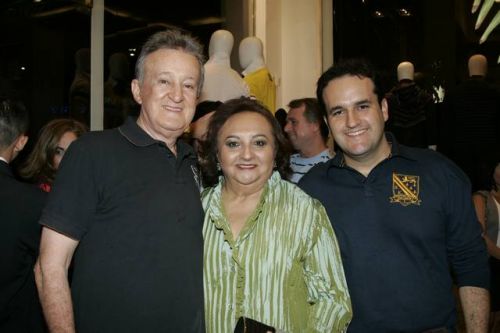 Antonio, Domitila e Emilio Guerra