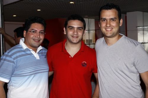 Jean Brasileiro, Milton Linhares e Diego Costa