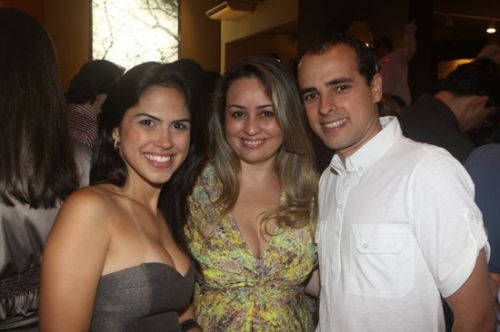 Claudia Belo, Elizandra Laitener e Juliano Lopes