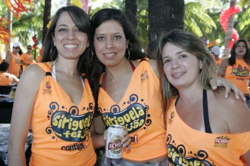 Priscila Vieira, Fernanda Ramires e Raquel Veras