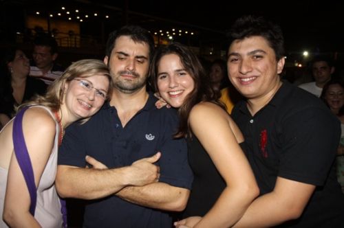 Cintia Mendes, Vitor Holanda, Juliana Melo e Igor Rodrigues