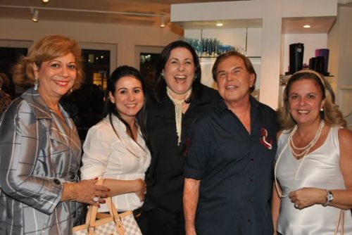 Priscila Cavalcante, Claudiana Loureiro, Ana Melo, Lazaro Medeiros e Lucilia Loureiro