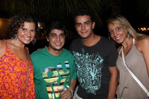 Denize Ponte, Rodrigo Feeling, Daniel Santos e Janaina Mendes