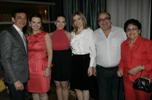 Racine, Banca e Anic Mourao, Simone e Leiria Andrade e Elisa Mourao