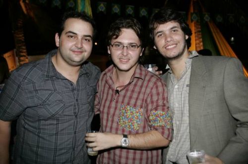 Leo Bastos, Lucas Guerra e Hugo Macedo