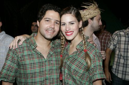 Fernando Diniz e Sarah Castro