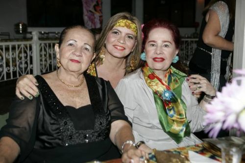 Glaucia Lopes, Geni Levy e Itala Ventura