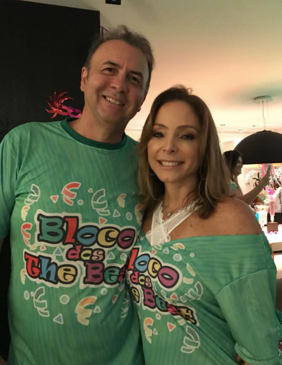 Ana Paula e João Cateb reúnem os amigos no The Best Pré-Carnaval