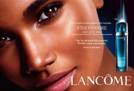 Holofotes para o Visionnaire, da Lancôme