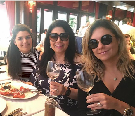 Sellene Câmara comemora b-day em Miami