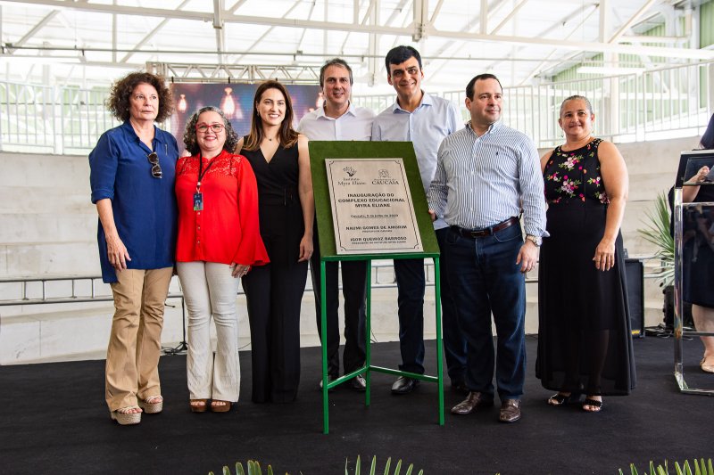 Inauguração do Complexo Educacional Myra Eliane reúne políticos e grandes nomes do Estado