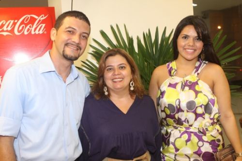 Tarcisio Lima, Valeria Cavalcante e Priscila Amaral
