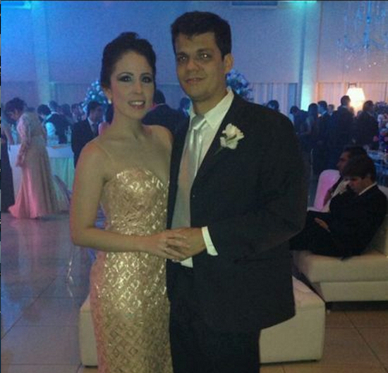 Renata Teles e Samuel de Almeida se tornam marido e mulher