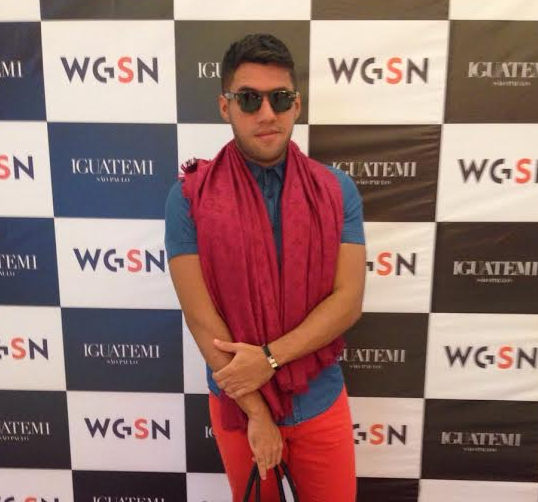 Iury Costa marca presença no Premiere Vision SP