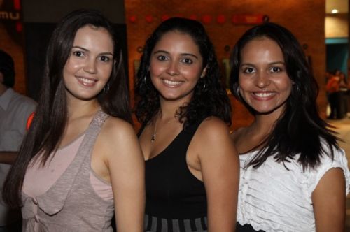 Danielle Melo, Andrea Oliveira e Carol Maia