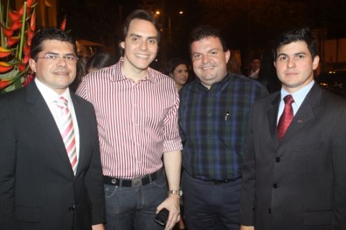 Valdetario Monteiro, Francisco Campelo, Fernando Ferrer e Daniel Aragão