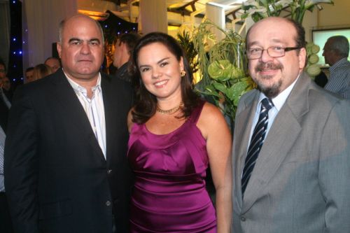 Luciano e Denise Cavalcante e Feliciano Junior