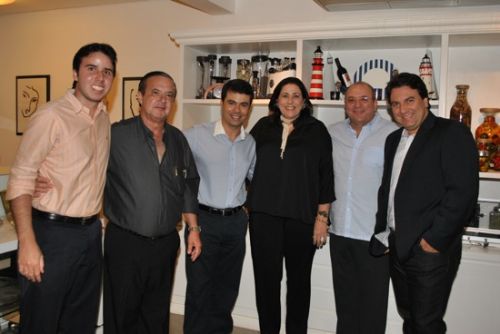 Andre Melo, Alberto Oliveira, Duda Brigido, Ana Melo, Eugenio Montenegro e Mario Sergio Garcia