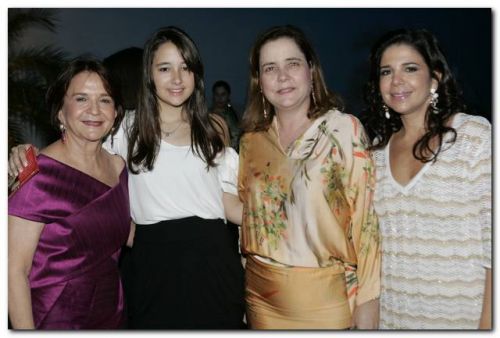 Lenita Negrao, Irma e Marcileia Machado e Maria Lucia Carapeba
