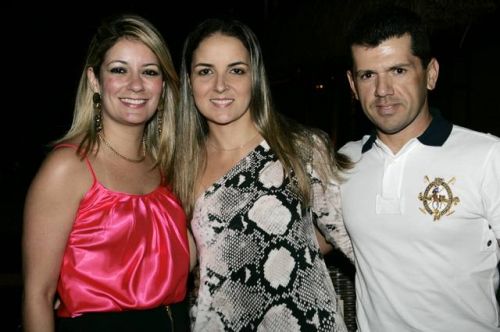 Tatiana Luna, Raquel e Erick Vasconcelos