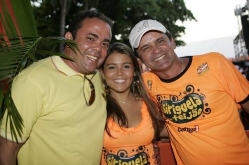 Teco Rocha, Cristiane Diogo e Paulinho Barros