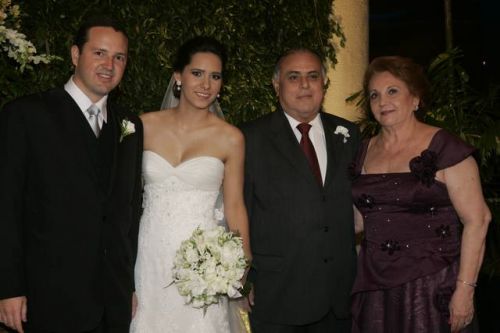 Os Noivos com Roberto e Maria Jose Pessoa