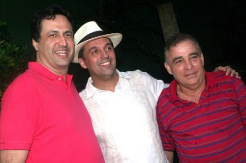 Ricardo Lopes, Fernando Novaes e Claudio Targino