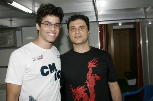 Carlos Juacaba e Roberto Frejat