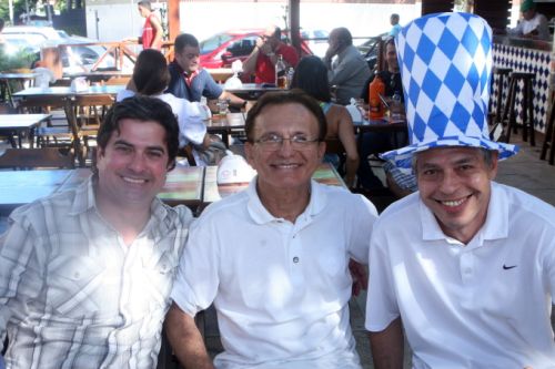 Jorge Vieira, Luiz Carlos Martins e Alfredo Marques