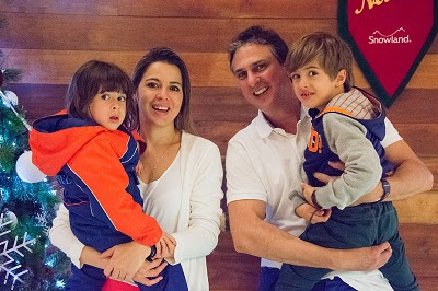 Camilo e Onélia Santana recarregam as baterias em Gramado