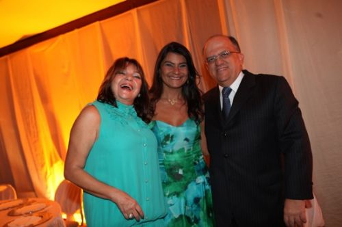 Ana Luiza Nogueira, Patricia Saboya e Fernando Ximenes