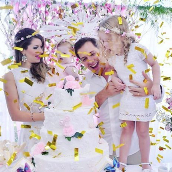 Raquel e Humberto Cavalcante festejam aniversário de Giovanna