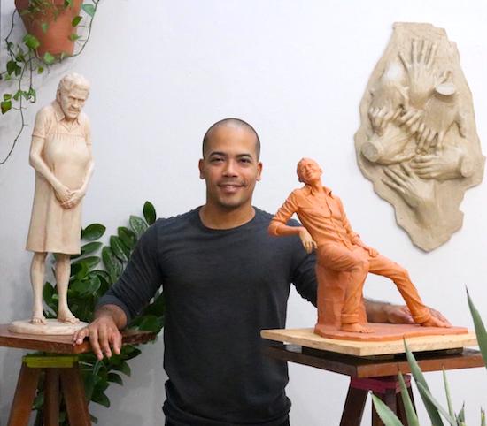 Assis Filho assina escultura em homenagem a José Macêdo, para a CasaCor Ceará 2019