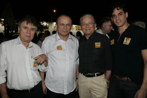 Jorge Parente, Honorio Pinheiro, Ivan Bezerra e Luiz Heleno